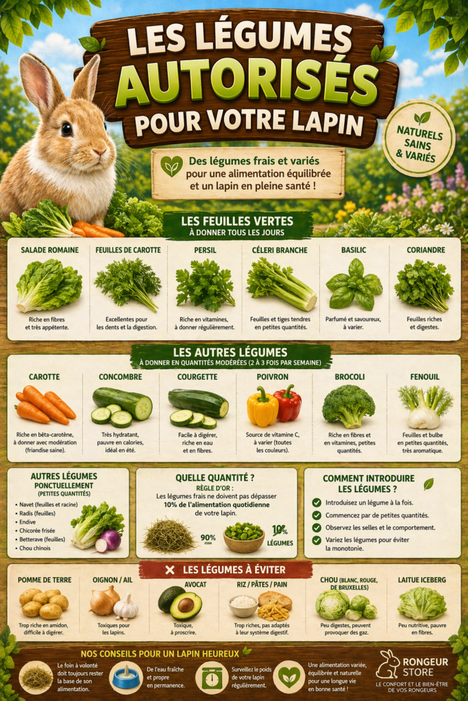 Les Légumes Autorisés Pour Lapin