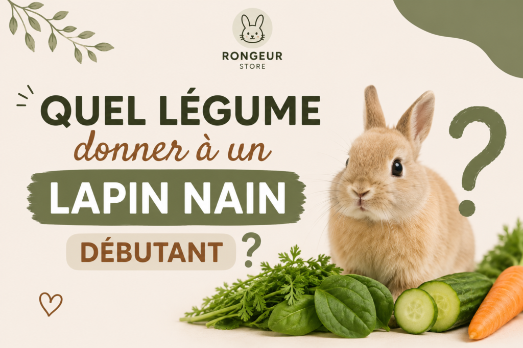 Quel légume donner à un lapin nain