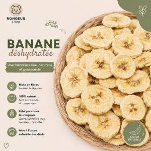 Banane déshydratée