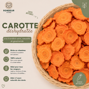 Carotte déshydratée