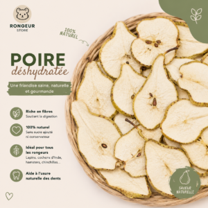 Poire déshydratée