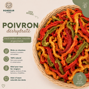 Poivron déshydraté