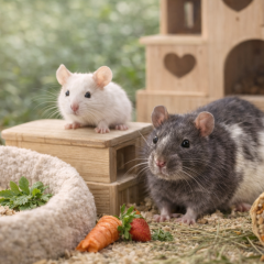 Rongeur souris et rat